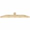 Ekena Millwork Portland Rough Sawn Timber Gable Bracket, Douglas Fir, 72"W x 15"H x 4"D x 6"F, 5/12 Pitch GBW072X15X0406POR00RDF - alternate 2